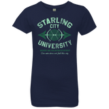 T-Shirts Midnight Navy / YXS Starling City U Girls Premium T-Shirt