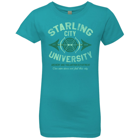 T-Shirts Tahiti Blue / YXS Starling City U Girls Premium T-Shirt