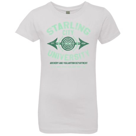 T-Shirts White / YXS Starling City U Girls Premium T-Shirt