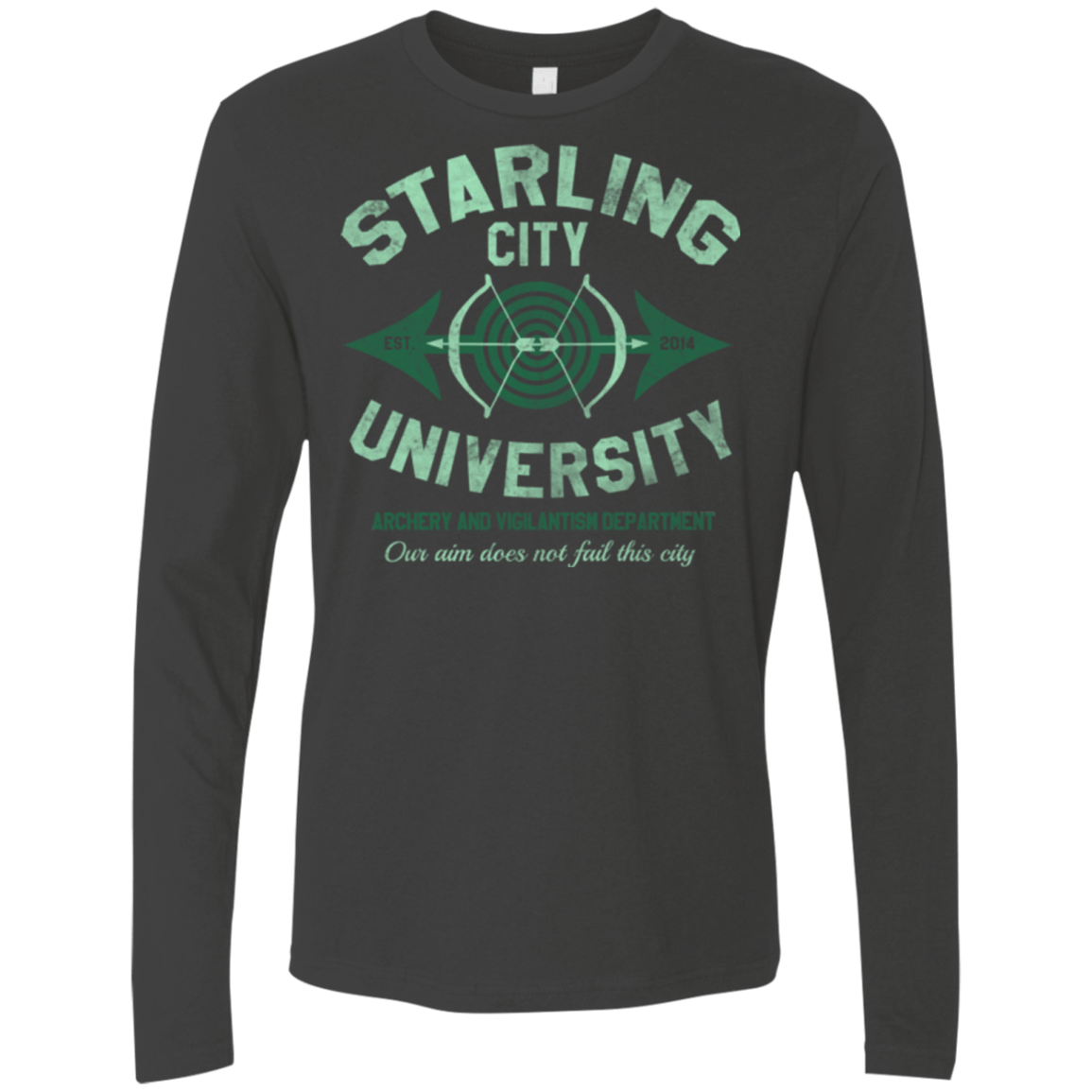 T-Shirts Heavy Metal / Small Starling City U Men's Premium Long Sleeve