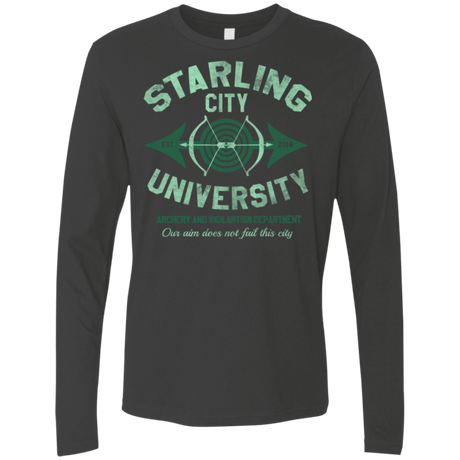 T-Shirts Heavy Metal / Small Starling City U Men's Premium Long Sleeve