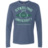 T-Shirts Indigo / Small Starling City U Men's Premium Long Sleeve