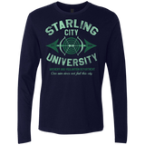 T-Shirts Midnight Navy / Small Starling City U Men's Premium Long Sleeve