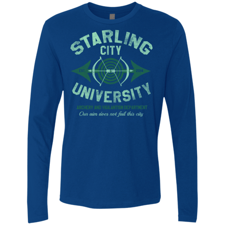 T-Shirts Royal / Small Starling City U Men's Premium Long Sleeve