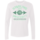 T-Shirts White / Small Starling City U Men's Premium Long Sleeve