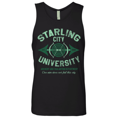 T-Shirts Black / Small Starling City U Men's Premium Tank Top