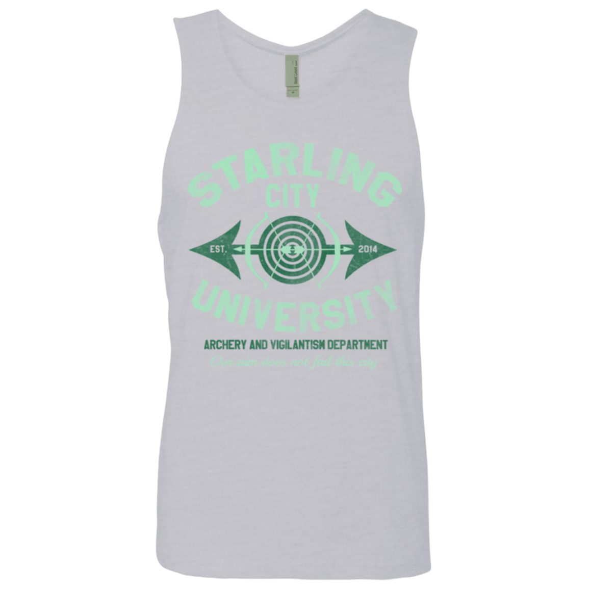 T-Shirts Heather Grey / Small Starling City U Men's Premium Tank Top