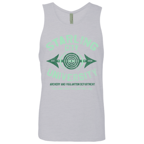 T-Shirts Heather Grey / Small Starling City U Men's Premium Tank Top