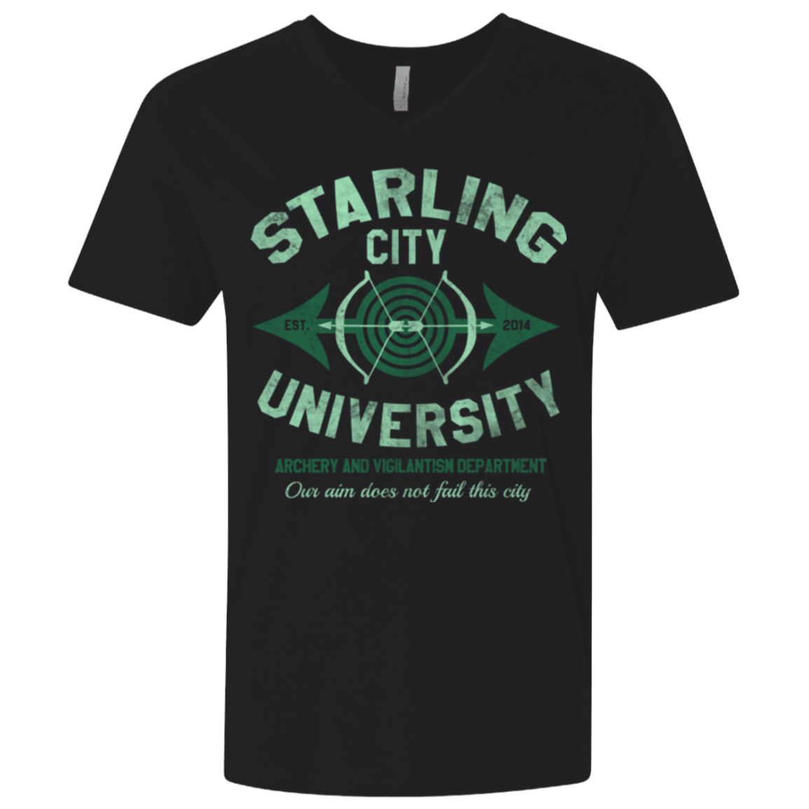T-Shirts Black / X-Small Starling City U Men's Premium V-Neck