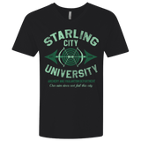 T-Shirts Black / X-Small Starling City U Men's Premium V-Neck