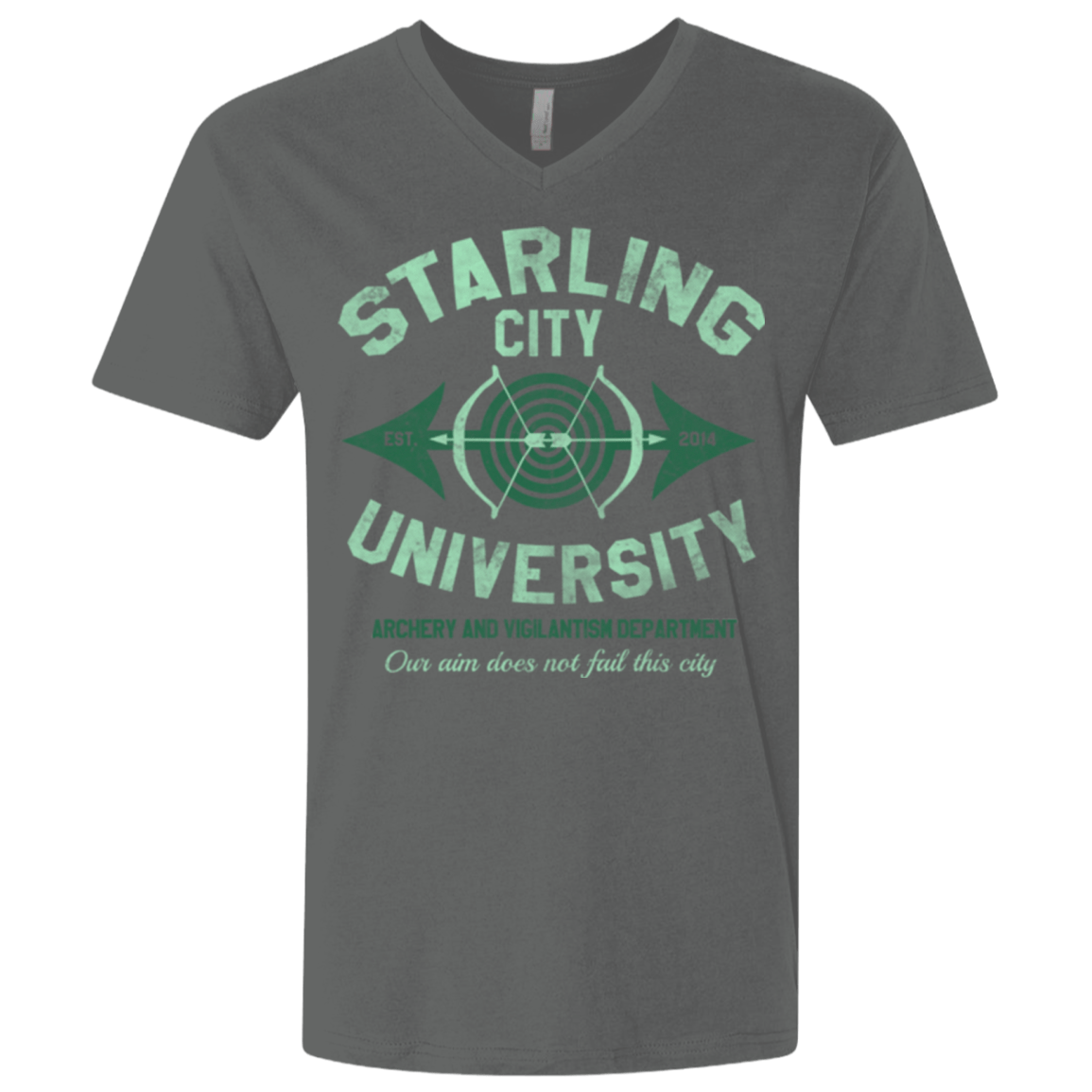 T-Shirts Heavy Metal / X-Small Starling City U Men's Premium V-Neck