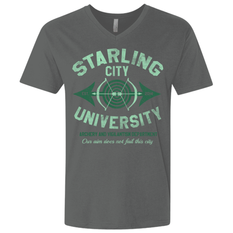 T-Shirts Heavy Metal / X-Small Starling City U Men's Premium V-Neck