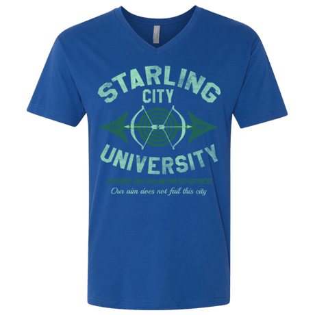 T-Shirts Royal / X-Small Starling City U Men's Premium V-Neck