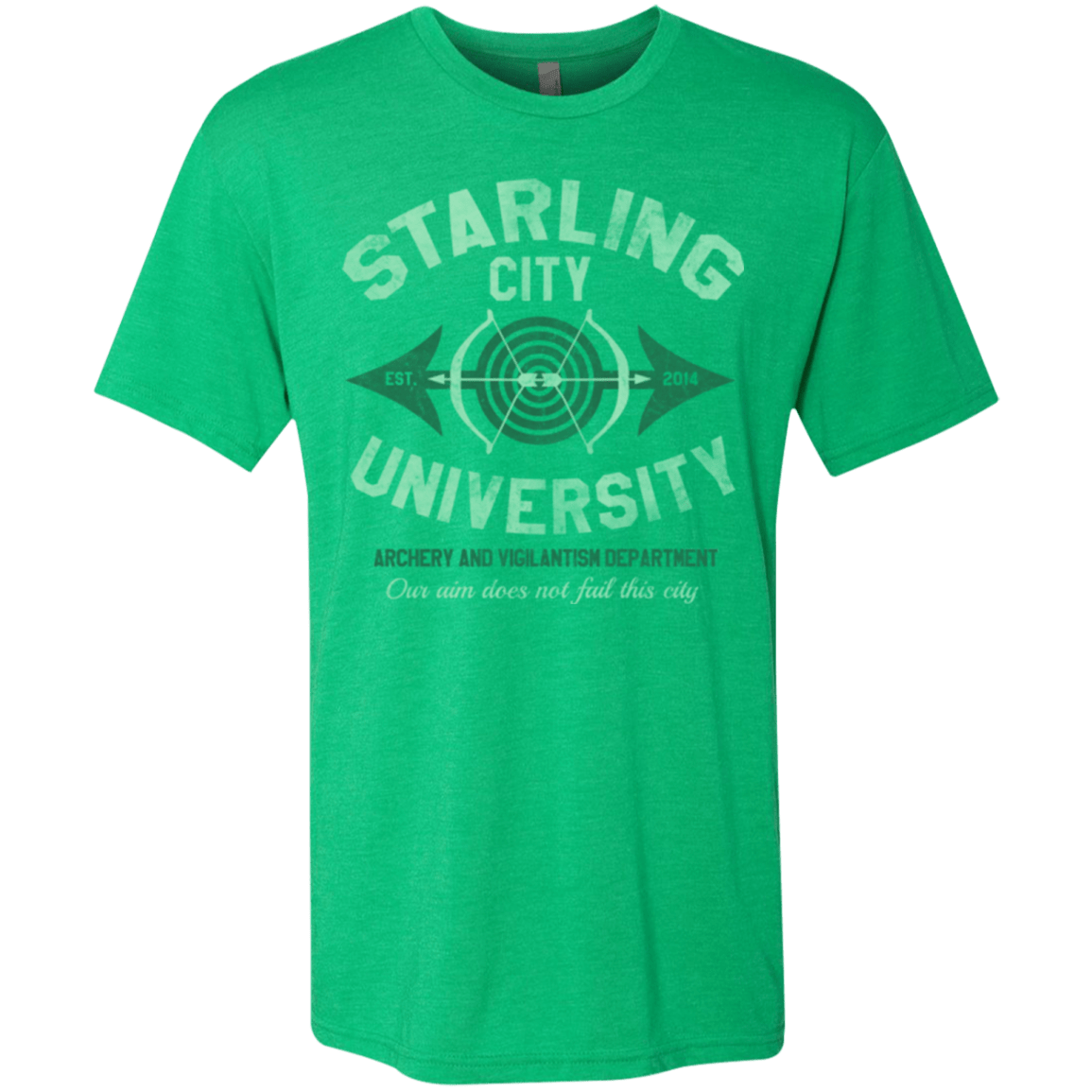 T-Shirts Envy / Small Starling City U Men's Triblend T-Shirt