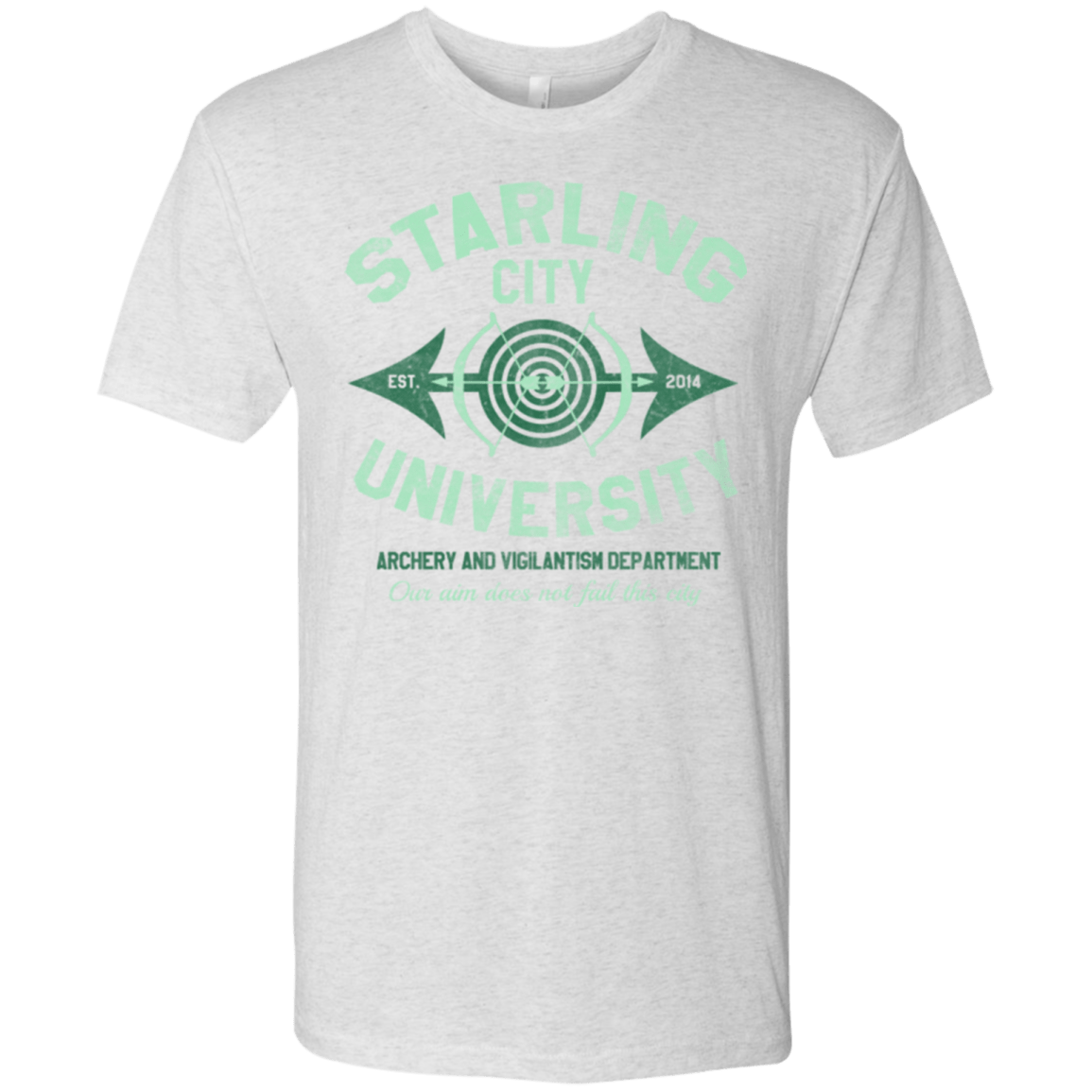 T-Shirts Heather White / Small Starling City U Men's Triblend T-Shirt