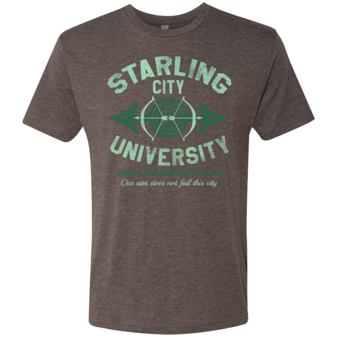 T-Shirts Macchiato / Small Starling City U Men's Triblend T-Shirt