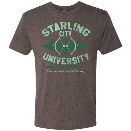 T-Shirts Macchiato / Small Starling City U Men's Triblend T-Shirt