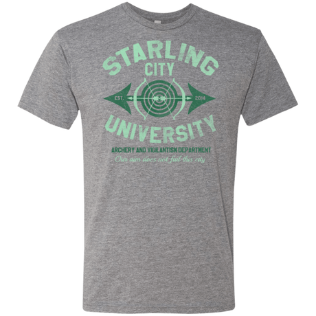 T-Shirts Premium Heather / Small Starling City U Men's Triblend T-Shirt