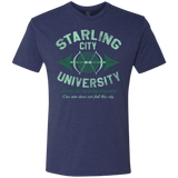 T-Shirts Vintage Navy / Small Starling City U Men's Triblend T-Shirt