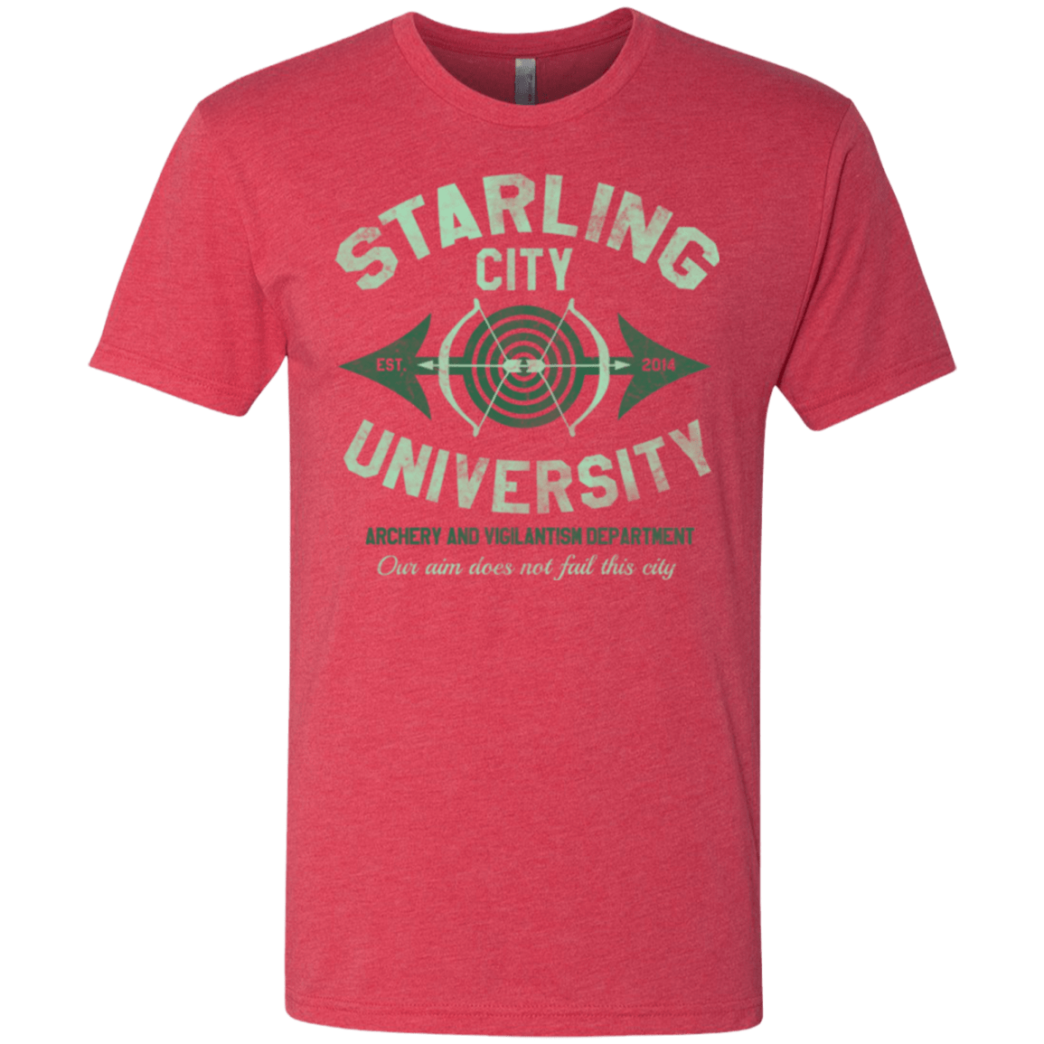 T-Shirts Vintage Red / Small Starling City U Men's Triblend T-Shirt