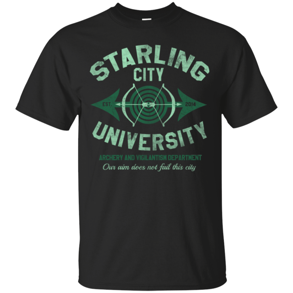 T-Shirts Black / Small Starling City U T-Shirt