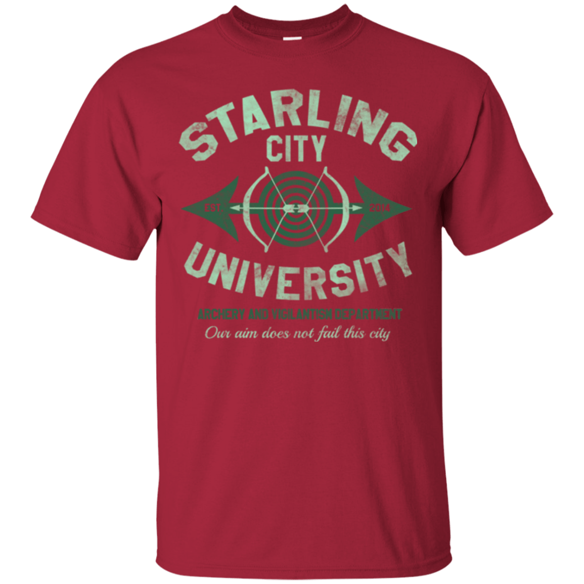 T-Shirts Cardinal / Small Starling City U T-Shirt