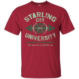 T-Shirts Cardinal / Small Starling City U T-Shirt