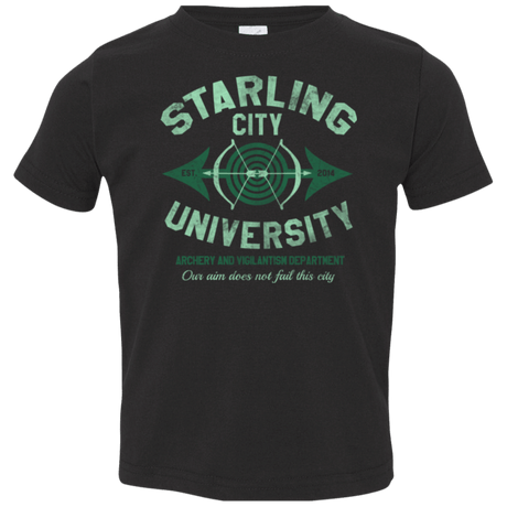 T-Shirts Black / 2T Starling City U Toddler Premium T-Shirt