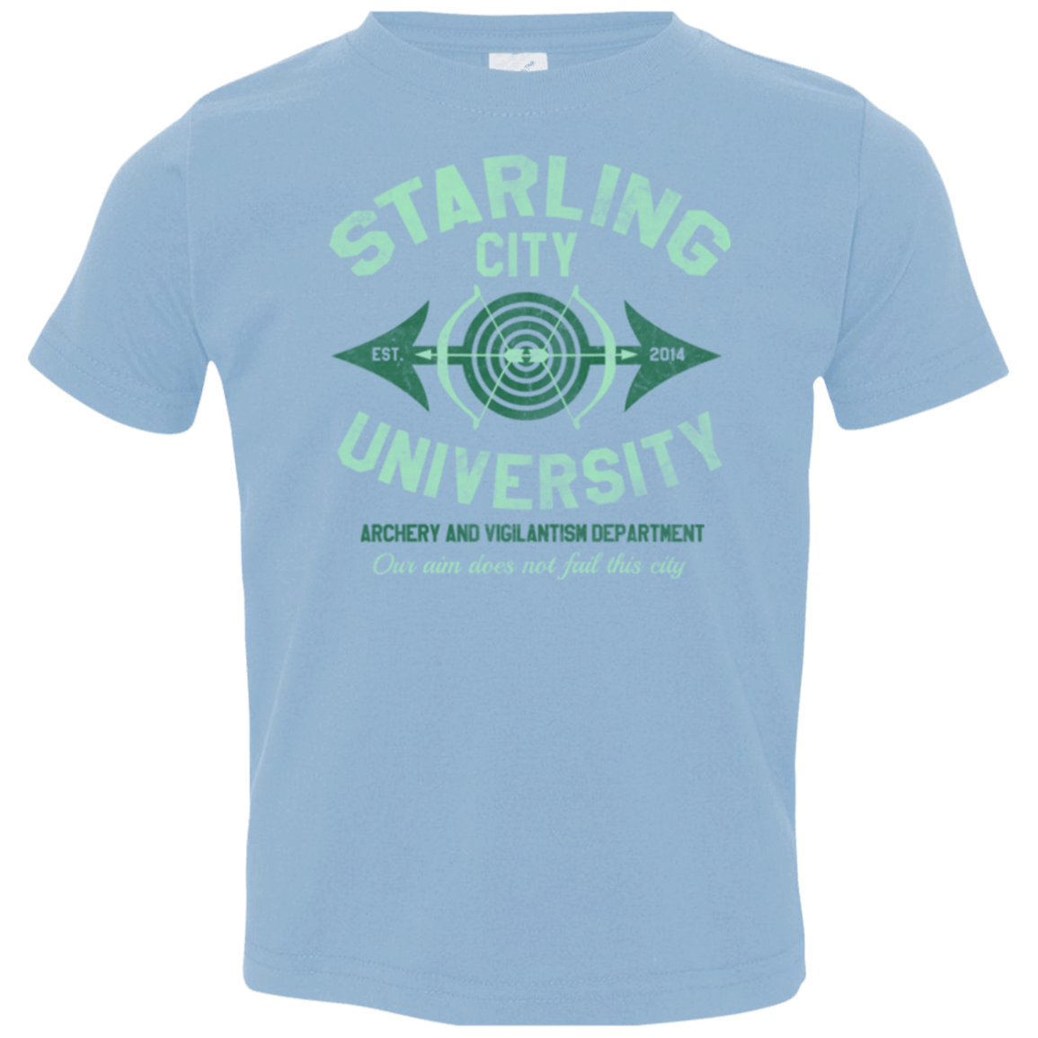T-Shirts Light Blue / 2T Starling City U Toddler Premium T-Shirt