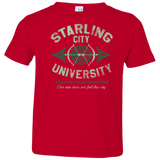 T-Shirts Red / 2T Starling City U Toddler Premium T-Shirt