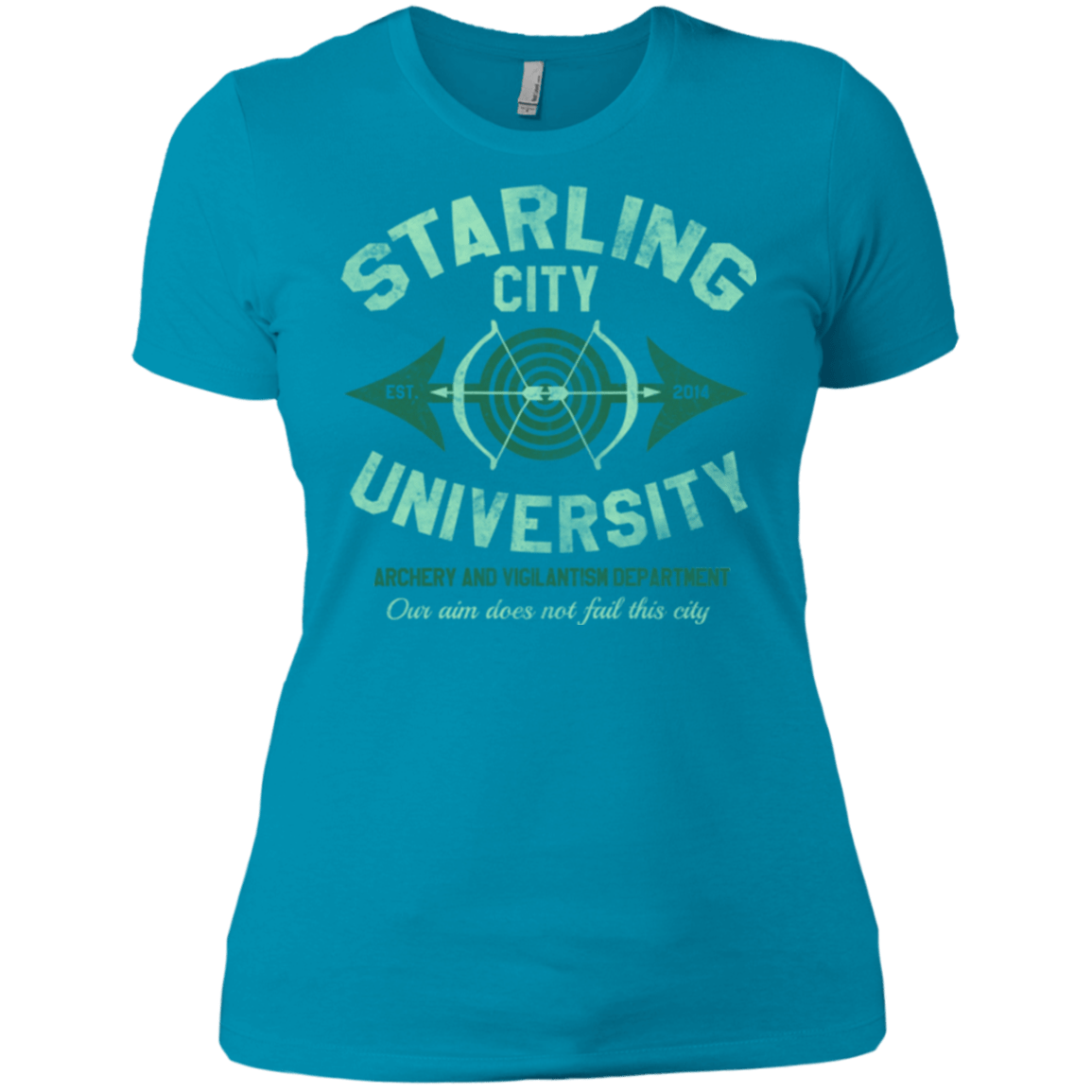 T-Shirts Turquoise / X-Small Starling City U Women's Premium T-Shirt