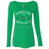 T-Shirts Envy / Small Starling City U Women's Triblend Long Sleeve Shirt