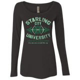 T-Shirts Vintage Black / Small Starling City U Women's Triblend Long Sleeve Shirt