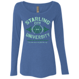 T-Shirts Vintage Royal / Small Starling City U Women's Triblend Long Sleeve Shirt