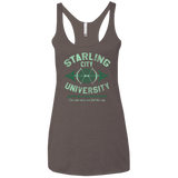 T-Shirts Macchiato / X-Small Starling City U Women's Triblend Racerback Tank
