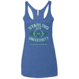 T-Shirts Vintage Royal / X-Small Starling City U Women's Triblend Racerback Tank