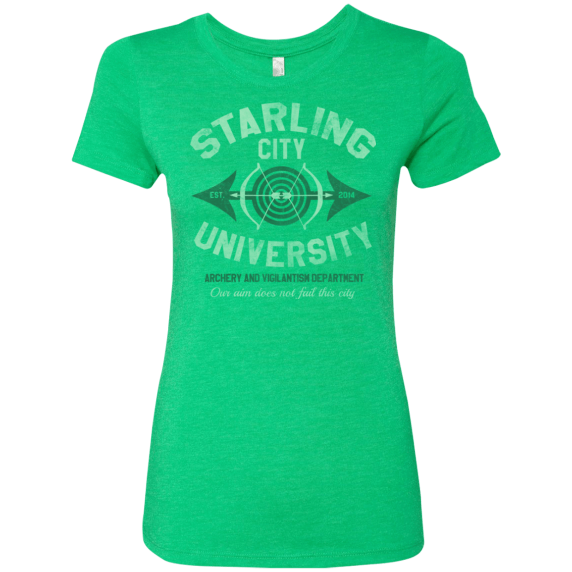 T-Shirts Envy / Small Starling City U Women's Triblend T-Shirt