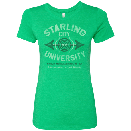 T-Shirts Envy / Small Starling City U Women's Triblend T-Shirt