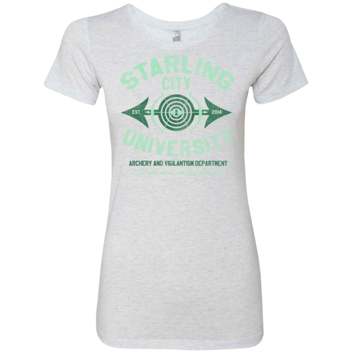 T-Shirts Heather White / Small Starling City U Women's Triblend T-Shirt