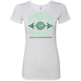T-Shirts Heather White / Small Starling City U Women's Triblend T-Shirt