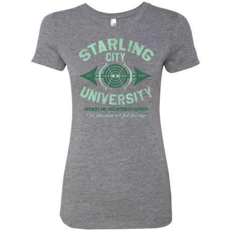 T-Shirts Premium Heather / Small Starling City U Women's Triblend T-Shirt