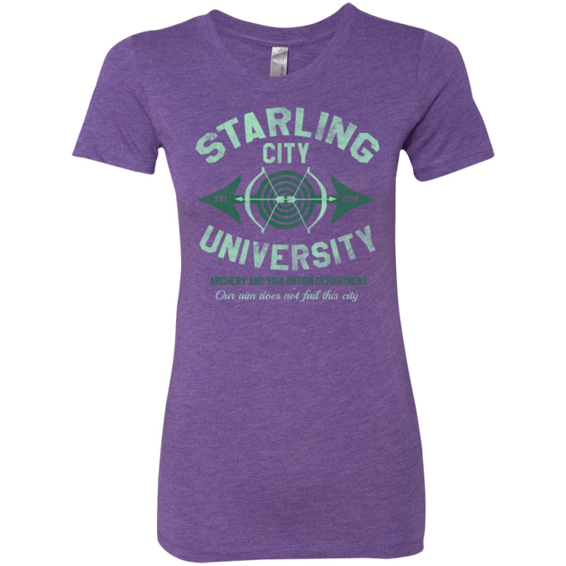 T-Shirts Purple Rush / Small Starling City U Women's Triblend T-Shirt