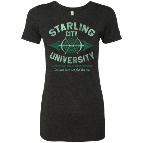 T-Shirts Vintage Black / Small Starling City U Women's Triblend T-Shirt