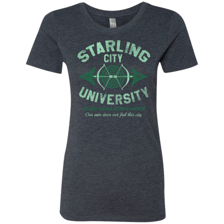 T-Shirts Vintage Navy / Small Starling City U Women's Triblend T-Shirt