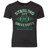 T-Shirts Vintage Black / YXS Starling City U Youth Triblend T-Shirt