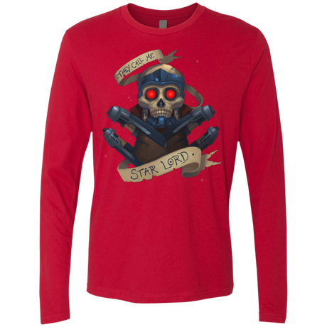 T-Shirts Red / Small Starlord Men's Premium Long Sleeve