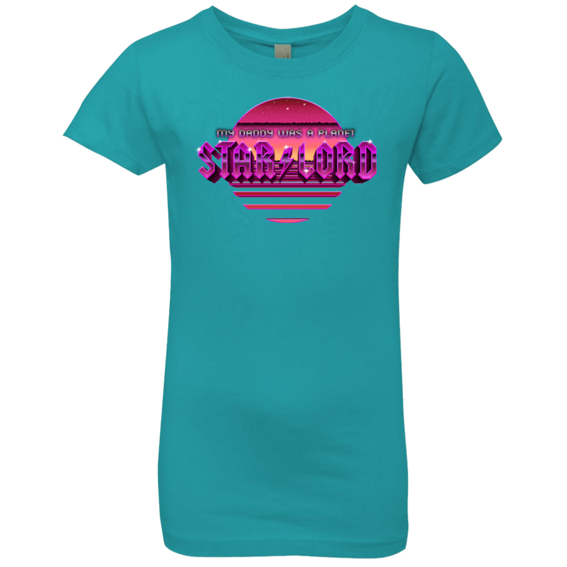 T-Shirts Tahiti Blue / YXS Starlord Summer Girls Premium T-Shirt