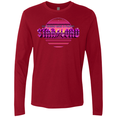 T-Shirts Cardinal / Small Starlord Summer Men's Premium Long Sleeve