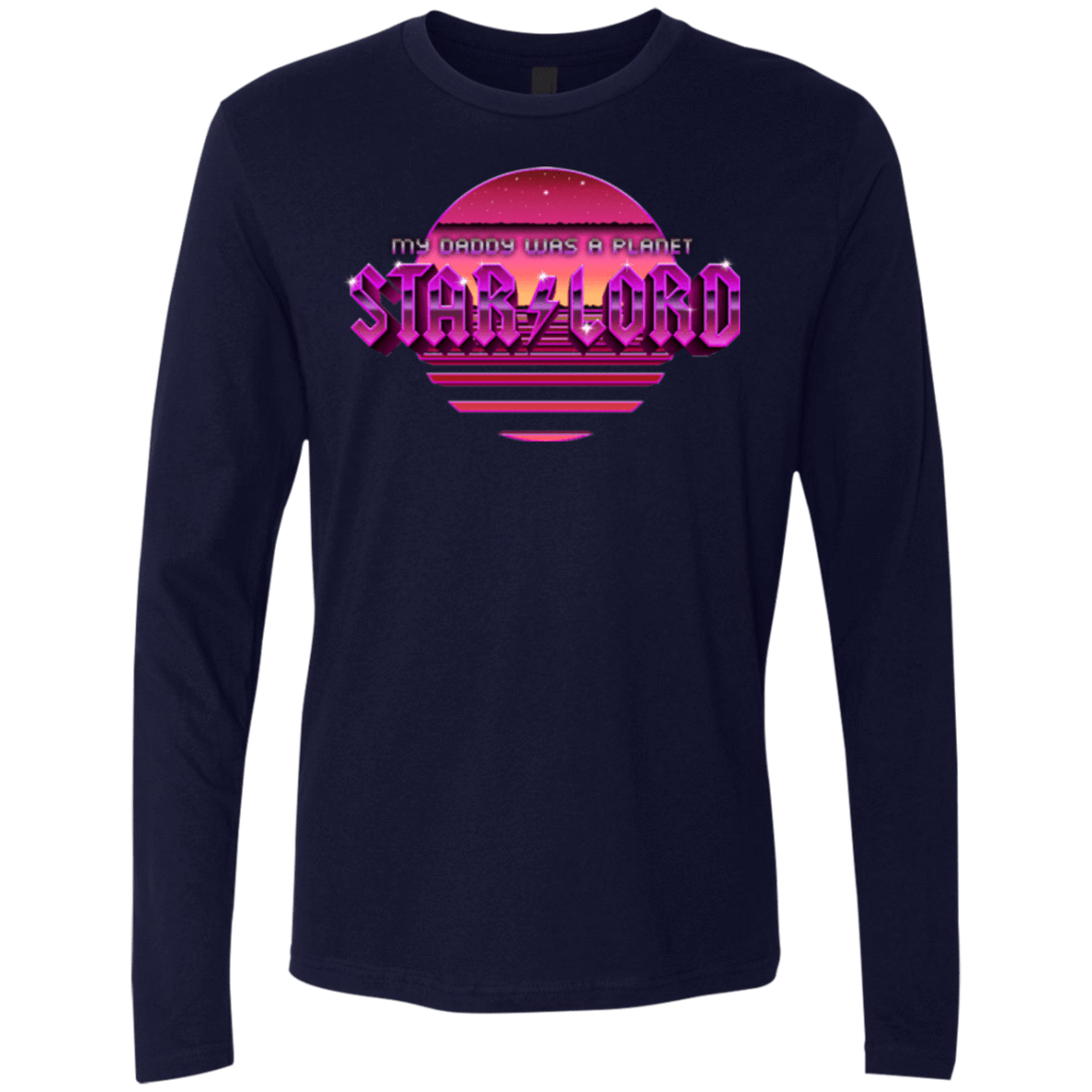 T-Shirts Midnight Navy / Small Starlord Summer Men's Premium Long Sleeve