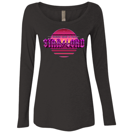 T-Shirts Vintage Black / Small Starlord Summer Women's Triblend Long Sleeve Shirt